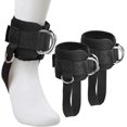 thumbnail image 1 of 1 Pair Ankle Straps, Ankle Cuffs, D-Ring Ankle Cuffs for Cable Machines, Comfortable Workout Ankle Belt, Adjustable Padded Work Out Cuffs for Kickback, 1 of 5