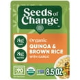 thumbnail image 3 of (12 pack) Seeds of Change Organic Quinoa & Brown Rice with Garlic 8.5 Ounces, 3 of 11