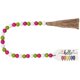 thumbnail image 4 of Wood Hanging Beaded Decoration Multi Wall Hanging Ornament DIY Tassel Pendent Perfect DIY Gift, 4 of 5