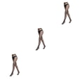 thumbnail image 1 of Medias negras sweethay de Malla Cintura alta, 1 of 6