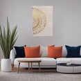 thumbnail image 4 of Soscooter Boho Neutral Abstract Wall Art, Canvas Prints Paintings Artwork,Brown Beige eometric Pictures for Living Room Hallway Bedroom Office,16x24 Inch, 4 of 8