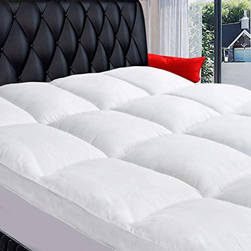 Details about   Cooling Overfilled Mattress Topper Snow Down Alternative Filling Cotton Surface 