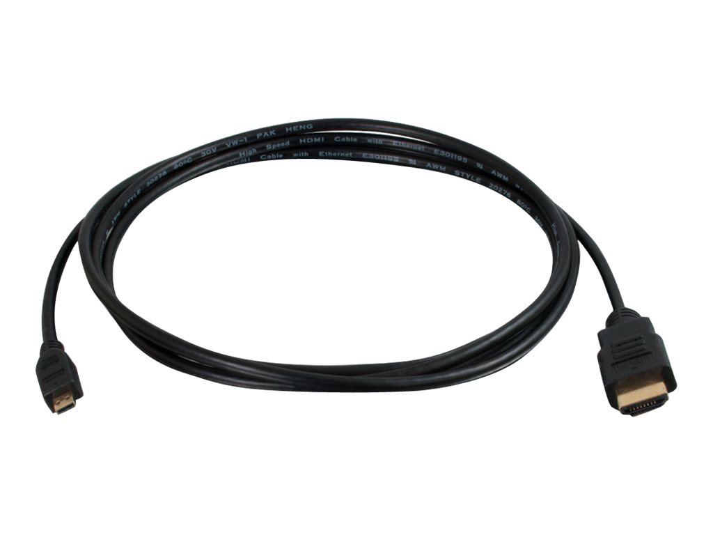 4K 60Hz Compatible with Hero and Other Action Cameras C2G 1.8m High Speed HDMI to Micro HDMI Cable with Ethernet Supports 4K Ultra HD and 3D 4K 60Hz Compatible with Hero and Other Action Cameras C2G 1.8m High Speed HDMI to Micro HDMI Cable with Ethernet Supports 4K Ultra HD and 3D