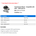 thumbnail image 2 of Engine Mount - Compatible with 2002 - 2008 Audi A4 2003 2004 2005 2006 2007, 2 of 2