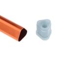 thumbnail image 4 of Caja de transporte de caja de tubo de tubo de almacenamiento de aluminio de 8 pulgadas para palillos al Llevar soporte para utensilios de c naranja larga DYNWAVEMX Estuche de almacenamiento de palillos, 4 of 8