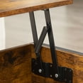 thumbnail image 3 of Newboti Furniture Lift Top Coffee Table, Multi-Function Coffee Table with Hidden Compartment, Modern Lift Tabletop Dining Table for Living Room Reception/Home Office, Rustic Brown 04401, 3 of 6