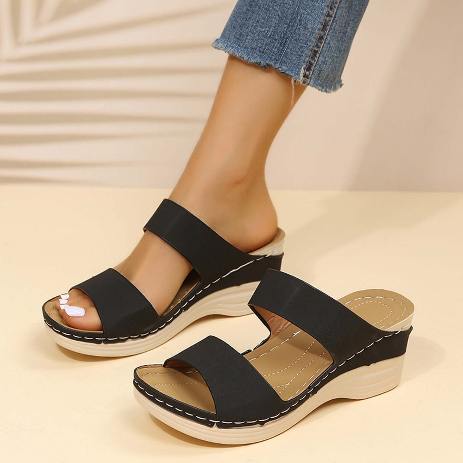 Beach sandals ladies deals