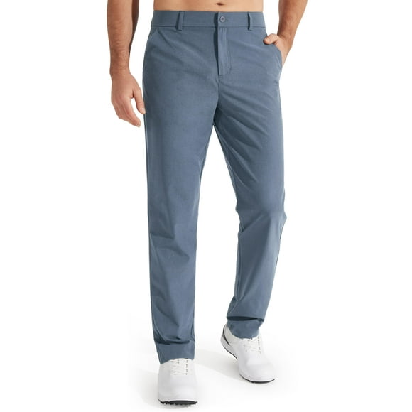 Pantalones de golf Libin para hombre, cómodos, informales, de negocios, resistentes al agua