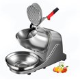 thumbnail image 1 of Household Electric Ice Shaver Small Portable Ice Crusher Machine Leak-Proof One-Button Switch Electric Ice Crusher Commercial Restaurant Cold Drink Smoothie,110V, 1 of 8
