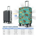 thumbnail image 6 of Balery Luggage Cover Cute Animals Print Suitcase Covers for Luggage Elastic Washable Suitcase Protector Fits 18-32 Inch Luggage-X-Large, 6 of 9