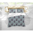 thumbnail image 3 of 3D Hand Drawn Animal Bear Floral Leaf Quilt Cover Set Bedding Set Duvet Cover, 3 of 3