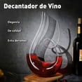thumbnail image 5 of Decantador Bluelander,  Diseño Clásico, Jarra de Vino, Decantador de Whisky, Capacidad 1000 ml, 5 of 5