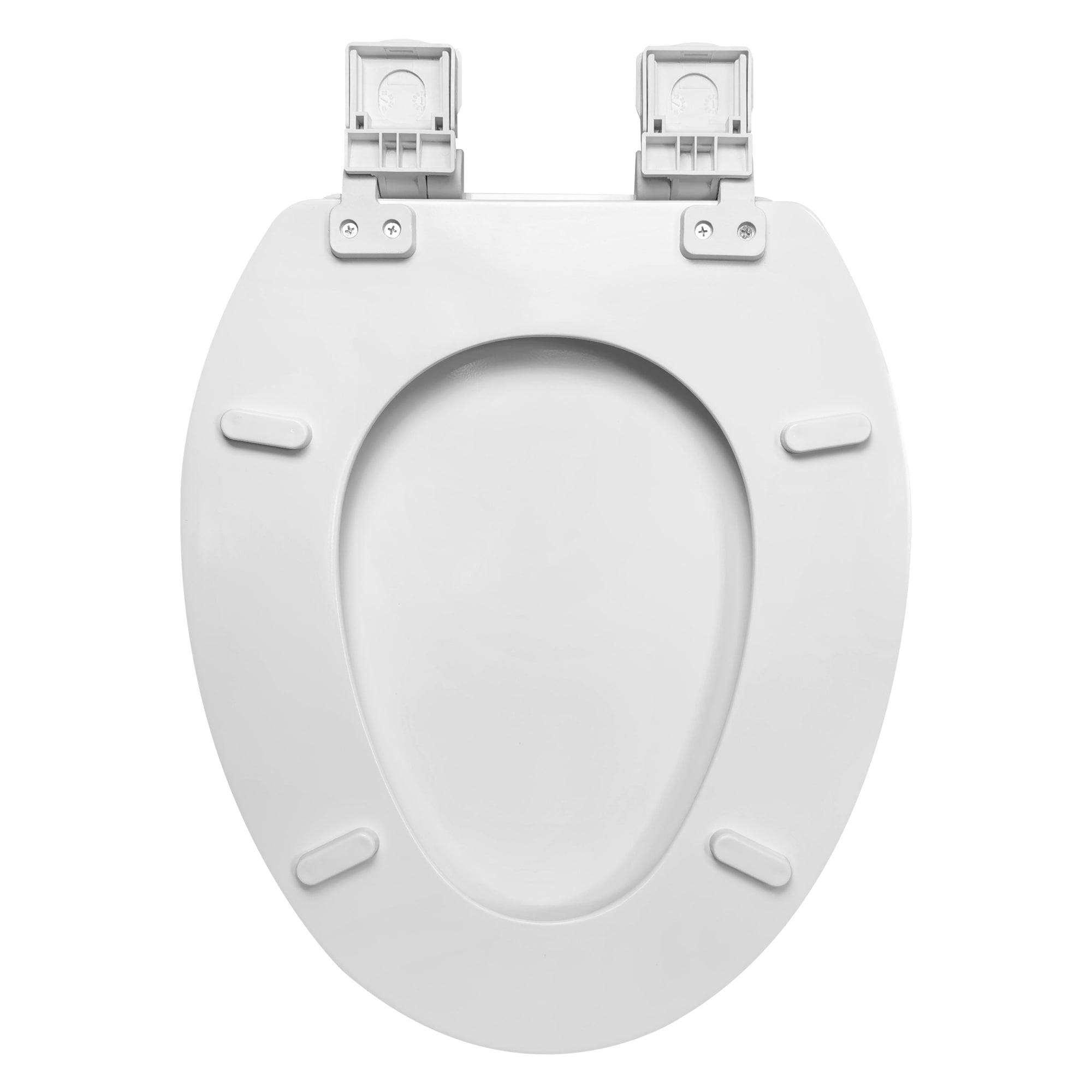 Mainstays Elongated Slow-Close Toilet Seat in White