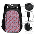 thumbnail image 3 of Balery Strawberries Print USB Charging Backpack for Men and Women - Water-Resistant, Anti-Theft Laptop Backpack with USB Port for Travel, Work, School, and College, 3 of 7