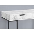 thumbnail image 3 of UrbanPro Computer Desk Home Office Laptop 48"L Work Metal White Marble Look, 3 of 9