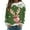 Green, variant on Fiaer Crew Neck Sweatshirts Women Christmas Deer Snowflake Graphic Tees Funny Xmas Plus Size Baggy Trendy Long Sleeve Tops Red XL