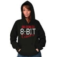 thumbnail image 4 of I Love 8 Bit Classics Arcade Gamer Unisex Plus Fleece Graphic Hoodie Brisco Brands 2X, 4 of 5