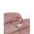 thumbnail image 3 of R.H. Jewelry Hawaii Silver Toe ring  One Plumeria Flower Toering, 3 of 4