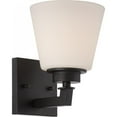 thumbnail image 2 of Nuvo 60-5551 - Mobili - 1 Light Vanity Fixture w/ Satin White Glass, 2 of 2