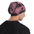 thumbnail image 5 of Xecao Skull and Snake Art Print Beanie Knitted Hat for Men Women, Winter Fashion Knit Cuffed Caps Unisex, 5 of 7