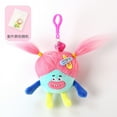 thumbnail image 5 of 3PCS Dopamine Thick Lip Ugly Doll Plush Toy Set,Funny Fried Hair Sausage Mouth Plush Pendant, DIY Hairstyle,Soft Cartoon Stuffed Doll Plushie Keyring, 5 of 7