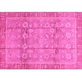 thumbnail image 1 of Ahgly Company Indoor Rectangle Oriental Pink Traditional Area Rugs, 4' x 6', 1 of 4