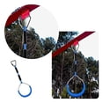 thumbnail image 2 of Outdoor Gymnastics Rings Set - 4 Pack for backyard fun, compatible with Ninja Course & Monkey Bars, perfect for Climbing Adventures, 2 of 5