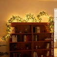 thumbnail image 3 of 190cm Battery Operated LED Lighted Vine Greenery with Fairy Lights for Home Bedroom Shelf Wall and Party, 3 of 4