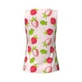 thumbnail image 5 of Sigee Hand Drawn Strawberry for Women's Workout Tank Top,Running Tank Tops,Sleeveless Gym ClothesX-Large, 5 of 8