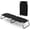 Black, variant on Costway Folding Camping Bed Chaise Lounge Outdoor Portable Military Cot Sleeping Hiking Travel Gray