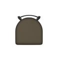 thumbnail image 2 of 821 Catalina 25" Low Back Swivel Counter Stool with Pewter Finish and Canter Earth Seat, 2 of 4