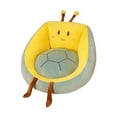 thumbnail image 4 of Lindo cojín de sillón con forma de animal de peluche cojín de asiento medio rodeado de sofá perezoso almohadilla de silla decorativa de reposabrazos Tortuga, 4 of 8