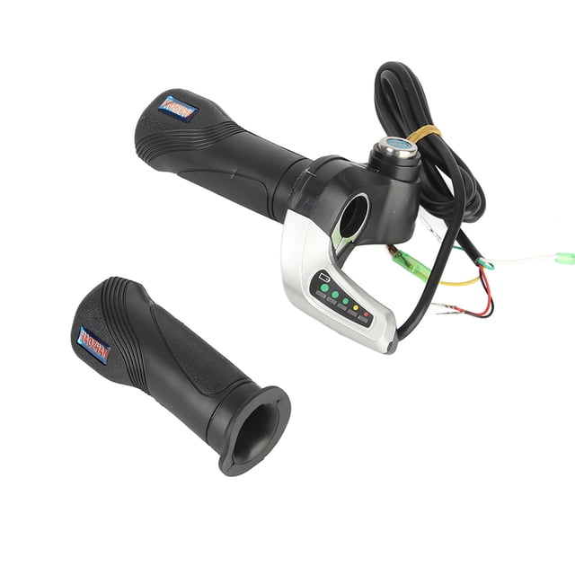 Cepillado 48V 500W LED ELECTRO Bike Scooter Kit de Controlador de Velocidad Cepillada Con Agarre de Acelerador de Bloqueo