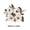 White, variant on Artificial Flowers Fake Flowers Artificial Roses Bouquet forHome Decor Wedding Centerpiece Realistic Table Desk Ornament Decorative Floral Arrangement Indoor Plant Fake Flowers