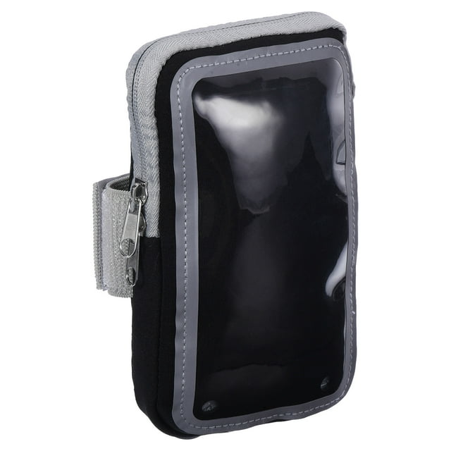 Unique Bargains Brassards de Téléphone pour Courir, Support de Téléphone Noir