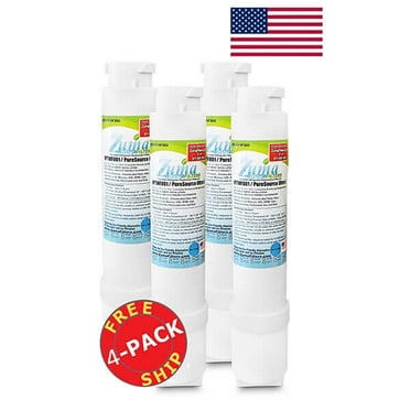 ZUMA Brand , Water and Ice Filter , Model # OPFF2-RF300 , Compatible with EWF-02 - 4 Pack - Made in U.S.A.
