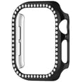 thumbnail image 1 of Funda Reloj Con Parachoques Brillante Y Cubierta Diamante para Watch Series 10 46MM(), 1 of 3