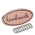 thumbnail image 2 of Handmade Labels, Bag Label Sturdy Durable Wide Application Range  For Jewelry For Bags For Wallets Rose Gold,Gray,Light Gold,Colorful, 2 of 8