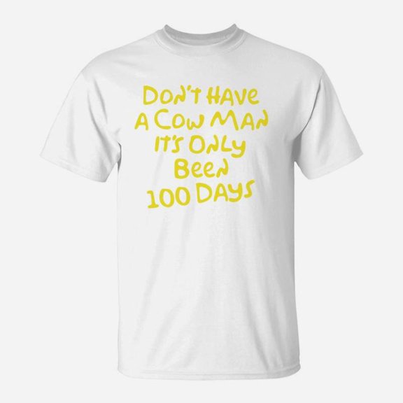 100th Day Of School Have A Cow Teacher Or Child TShirt