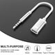 thumbnail image 4 of Cable de audio de 3,5 mm macho a tipo C hembra, adaptador de audio analógico para auriculares MP3/MP4/MP5/MP4/MP3 ..., 4 of 5