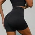 thumbnail image 4 of BLVB Seamless Scrunch Workout Shorts for Women Stretch High Waisted Butt Lifting Gym Yoga Biker Shorts, 4 of 4