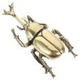 thumbnail image 3 of BRIGHTFUFU Decoración de latón sólido decoraciones de escarabajo escarabajo de latón figurado de insectos en miniatura, 3 of 7