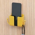 thumbnail image 4 of Peggybuy Adhesive Remote Control Mobile Phone Charging Plug Organizer Rack (Yellow), 4 of 7