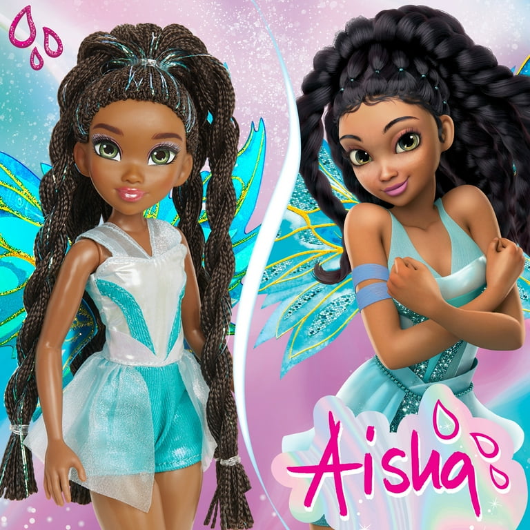 Winx Club AISHA Fairies 10.5" Fashion Doll by Playmates Toys - Walmart.com