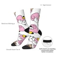 thumbnail image 2 of Yiaed French Bulldog Duck Print Great elasticity Crew Socks Sports socks for Men and Women, 2 of 5
