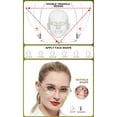thumbnail image 3 of WEMOOTANTS Retro Reading Glasses 2.0 for Women Clear Round Readers 1.0 1.25 1.5 to 3.5 4.0, 3 of 5