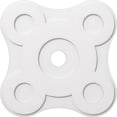 thumbnail image 1 of Ekena Millwork CMP30LA-04000 30 Po OD x 4 Po ID Carré Luna Architectural Grade PVC Contemporain Plafond Médaillon, 1 of 1