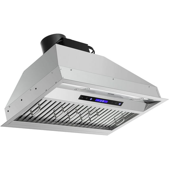 STAWAY 30 Inch Range Hood - 900 CFM Powerful Kitchen Vent with Touch & Remote Control, Stainless Steel, LED Lights, Quiet Operation, Easy to Clean, Ideal for Modern Kitchens