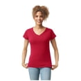 thumbnail image 2 of Gildan Womens Soft V Neck T-Shirt, 2 of 3