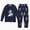 Black, variant on NOLDARES Toddler Baby Boys Pajamas Set Long Sleeve PJs Cotton Cartoon Pattern Pyjamas(M534-Black)
